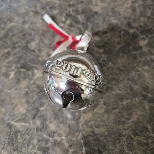 2011 WALLACE SILVER PLATE SLEIGH BELL